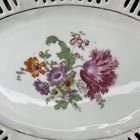 Schwarzenhammer Bavaria Germany 9 5    Oval Reticulated Serving Bowl U s  Zone Vtg