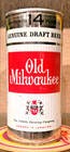 1969 14 Ounce Old Milwaukee Draft Pull Tab Beer Can Schlitz Longview Texas