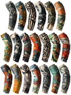 40 Pcs Cooling Arm Sleeves - Uv Protection  Fingerless  Anti-slip  Sun Tattoo Co