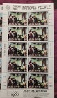 Jersey - 1980 Famous People Sheets - Scott 229-230 - Europa - London 1980 - Mnh