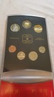 1999 Niagara Falls Uncirculated 7 Coin Set In Plastic Display Case Loonie Toonie