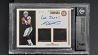 2018 Panini Encased Sam Darnold Dual Patch Auto  25 Bgs 9 10  go Jets  Inscribed
