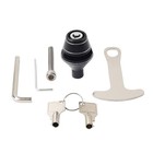 Motorcycle Anti Theft Cnc Aluminum Handlebar Helmet Lock For Indian Accessories