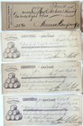 Antique Mixed Lot Of  18  1880 s Checks - Good Condition - Paper Ephemera  29