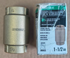 New Everbilt Brass Check Valve Ebcv150nl 1-1 2 X 1-1 2 Female Npt Free Us Ship