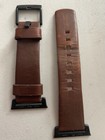 Nomad Modern Strap For 42 44mm Apple Watch - Brown Leather black Hardware - Used