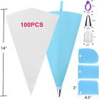 Piping Bags And Tips Set  100pcs 12 Inch Pastry Bags  Icing Bags Disposable F   