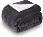 Sherpa Fleece Throw Blanket  Reversible Super Soft Luxurious For Valentines Day