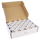 Cleverdelights 63 Color Polyester Embroidery Machine Thread Set - 550 Yard Sp   
