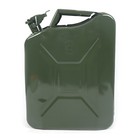 5 Gallon 20l Gasoline Army Green Jerry Can Military Metal Steel Tank Backup