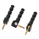 Parts For Trumpet Deflector - Set Of 3 Fixing Legs With Screws And Springs
