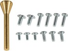 Powertec 6-1 2  Universal Router Base Plate For Trim Routers  plate With Screws 