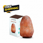 Natural Himalayan Rock Salt Lamp  Air Purifying Crystal Multi Color Night Lamp
