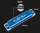 Easttop 12hole Fala Blues Harmonica Key Of C a g Blues Harp Mouth Organ Gift New