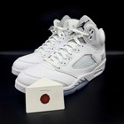 Air Jordan 5 Retro White Metallic 2026 Hq7978-103 Men Size