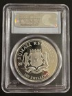 2011 Somalia Elephant 1 Oz Silver Proof Pcgs Pr69 Dcam Km 230 Rare 5000 Mintage
