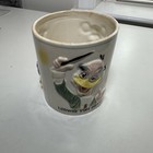 Vintage 1961 Disney Lolly Pop Jar No Lid Mickey Mouse Donald Duck Von Drake