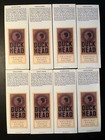 8 Unused Full Season Tickets 1999 Atlanta Falcons Home Games-various Teams