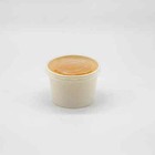 Ramen Bowl-260ml With Pe Coated Base With Lid 100pcs cs