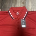 Champro New Baseball  softball  Umpire Polo Shirt   bsr1a  Red Adult Large          