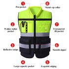 Custom Logo Safety Vest For Men Women Construction Safety Work Clothing With Poc