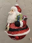 Christopher Radko Celebrations Ornament 2015 Santa Handcrafted Glass Nib-rare