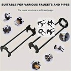 Multifunctional Sink Wrench Set  2-pack Basin And Faucet Wrench Tool With Fou 