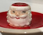 Vintage 1959 Holt Howard Gold Eye Smiling Santa Christmas Candle Holder Japan