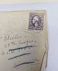 1919 Family Letter To Soldier Post Wwi American Expeditionary Forces