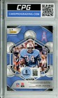 Authentic On-card Autograph Signed By Earl Campbell Cpg Auto Grade 10