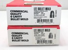 2 New Lee Commercial Quality 6 Cavity Bullet Molds Tl356-124-2r And 358-105-swc