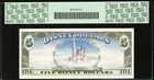 Pcgs 67 2007 Disney Dollar  5 Sleeping Beauty Aurora Disneyland 20th Anniversary