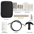 42 Pcs Gun Cleaning Kit Pro Universal Pistol Rifle Shotgun Cleaner Set Us