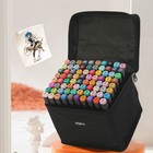 Alcohol Based Sketch Markers Dual Tip 80 Colors Permanent Color Marker Pens Set