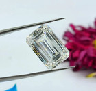 Lab Grown 8 Ct Diamond D Color Emerald Cut Vvs1 Clarity Cvd Diamond Certified