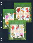  22 50 Scott Value - 2000 Antigua Flowers 3 S s Orchids Caribbean Cv Mnh Nh Umm