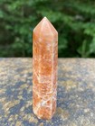 Orange Calcite 3 1 8  Point Wand  Reiki Chakra Wicca Creative Will Power 28971e