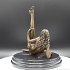 Bronze Sculpture Statue Woman Marble Deco Nude Mavchi Art Decor Lady Female