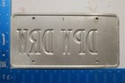 Virginia Vanity License Plate Tag Red Cardinal Graphic Dpw Drw Name Initials  1
