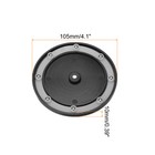 2pcs 4 1  Rotating Swivel Stand Steel Ball Lazy Susan 0 39  White Rubber Ring
