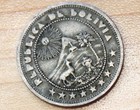1937 Bolivia 10 Centavos