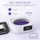 Paraffin Wax Warmer White Hand Foot Auto Timer Keep Warm