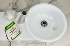 Vintage Milk Glass Bowl Juicer Attachments  And Reamer Set