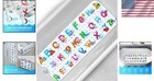 Baby Bath Mat Non Slip Kids Shower Mat Extra Large 40 X 16 Inch Cartoon Animals