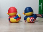  free Ship  2 5  Spider-man   Captain America Marvel Comics Disney Duckalooz