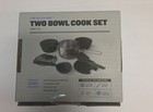 New Stanley All In One 8 Piece Two Bowl Stainless Nesting Cook Set Nib
