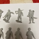 Vintage 1963 Louis Marx German Soldiers Lot Of 17