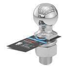  40006 Chrome Trailer Hitch Ball  10 000 Lbs  2-5 16-inch Diameter  1-1 4 X 2 