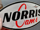  norris Cams  Vintage Original Drag Racing Sticker    Nhra U s  Nationals Indy