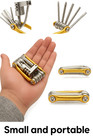 11 In 1 Bicycle Tool Set Bike Multi Repair Kit Hex Wrench Screwdriver Chain Flat